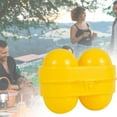 thumbnail image 5 of Grid Portable Egg Storage Box Carton Kitchen Organizer Utensils Yellow Eggs Container for Outdoor Camping Gear Picnic, 5 of 6