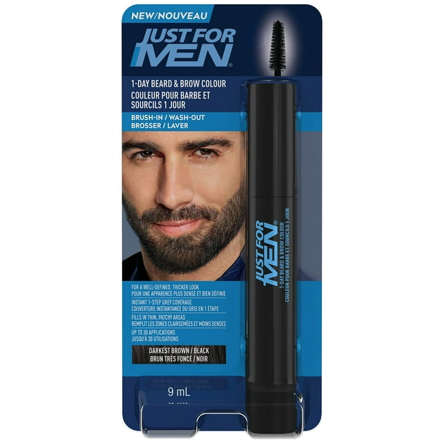 Color para Barba y Cejas Just for Men 1 Día Marrón Más Oscuro