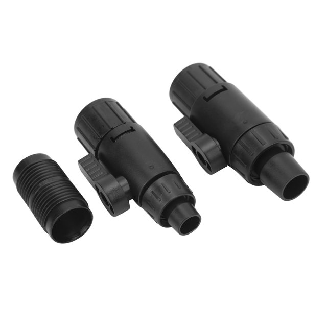 Aquarium Hose Valve, Detachable PP Aquarium Filter Hose Connector For Fish Tanks