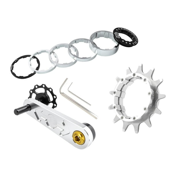 Juego de piñones de cassette Sunnimix 13T Plata Tensor de cadena de bicicleta