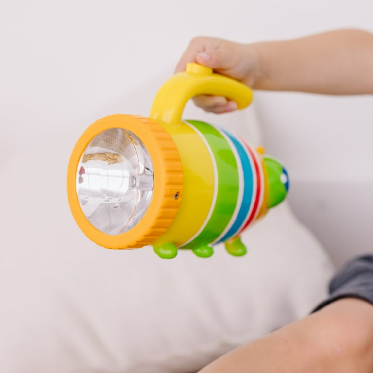 Melissa & Doug Sunny Patch Giddy Buggy Flashlight, Easy-Grip, Kids