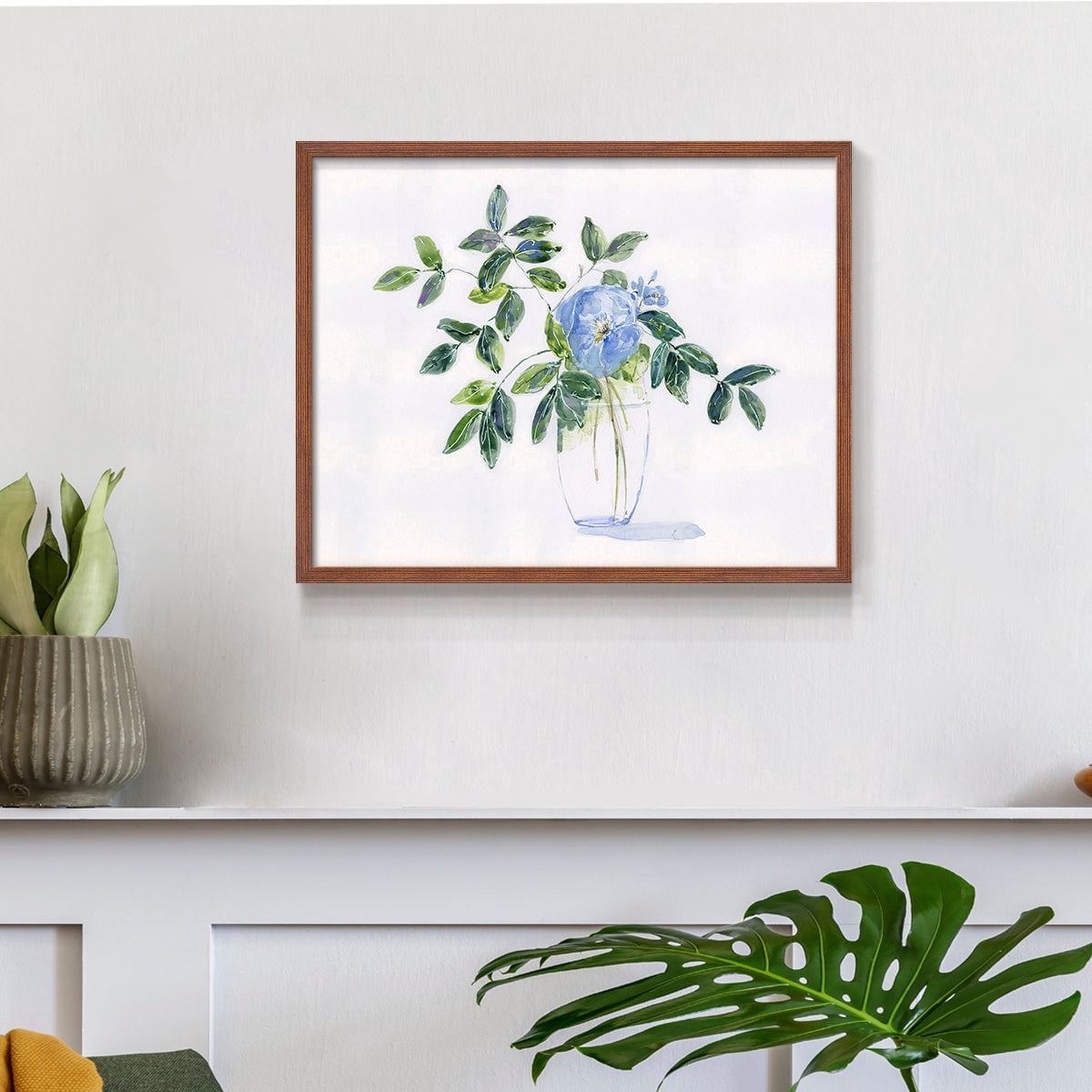 Rustic Simplicity I by Sally Swatland - Restickable Framed Giclée Print