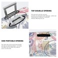thumbnail image 4 of Travel Luggage Cover Protector - Postmark Pattern newyork Anti-Scratch Suitcase Covers Fits 18-32 Inch Luggage, 4 of 5