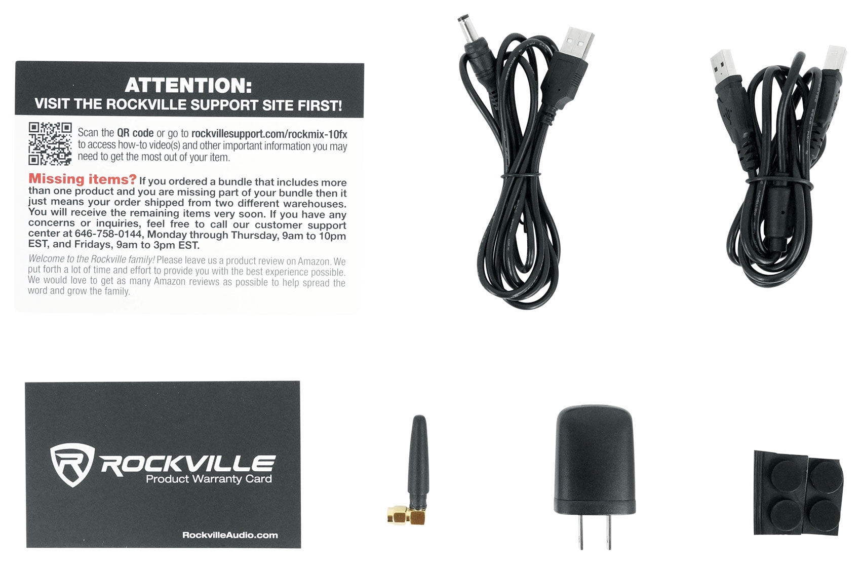 Rockville 4-Person Podcast Podcasting Kit w/ 10-Ch. Mixer+Mics+Headphones+Booms