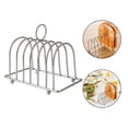 thumbnail image 2 of Slices Toasted Bread Rack Bread Holder Serving Dining Stand Stainless Steel, 2 of 11