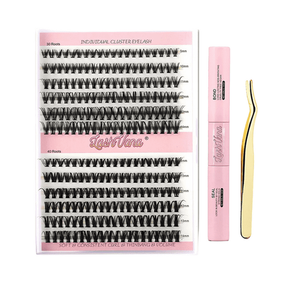 Kit De Extensión De Pestañas Blister Lashes Mink 242pcs