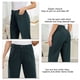 thumbnail image 3 of Pantalones con bolsillo, pantalones de cintura alta para mujer, pantalones casuales, pantalones con cierre de cremallera, funcionalidad versátil, 3 of 8