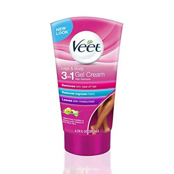 Veet Botanic Inspirations Gel Cream Legs & Body, 6.78 oz