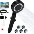 thumbnail image 1 of RV Shower Head with Hose + Mode High Pressure Replacement with On/Off Switch Water Saving Motorhome Shower Head for RV/Campervan Caravan(), 1 of 7