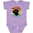 thumbnail image 3 of Inktastic Drum Set Retro Drummer Sunset Boys or Girls Baby Bodysuit, 3 of 5