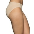 thumbnail image 4 of Vanity Fair Lingerie Women's No Pinch No Show Seamless Bikini Underwear, 3-Pack, 4 of 6