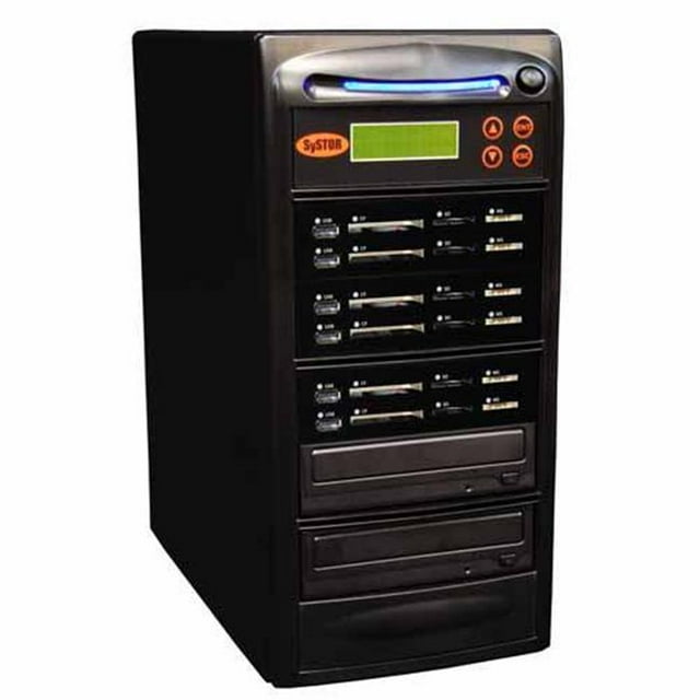 Systor SYS-USBSDCF-05 1-5 USB SD & CF All-in-One Combo Flash Memory Card Duplicator