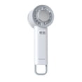 thumbnail image 1 of Ventilador de escritorio de mano multiusos recargable mini soporte plegable 3 ajustable blanco, 1 of 9
