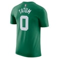 thumbnail image 3 of Men's Nike Jayson Tatum Kelly Green Boston Celtics Icon 2022/23 Name & Number T-Shirt, 3 of 3