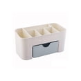 thumbnail image 1 of Minnieouse Cajón Estuche de almacenamiento de maquillaje Dormitorio en casa Cuarto de baño Cosméticos Joyería Bolígrafos Esmalte de uñas Bolsas de maquillaje Azul, 1 of 6