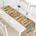 thumbnail image 1 of SUNENAT Vintage Tribal Beautiful African American Women Table Runner Linen & Cotton Cloth Placemat Home Decor for Kitchen Dining Wedding Party 16 x 72 Inches, 1 of 4