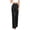 Black, variant on Lenpel Womens Pants Dress Work Slacks with Pockets High Waist Straight Leg Comfy Loose Business Casual Trousers(Yellow,Small)