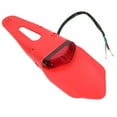 thumbnail image 2 of JunYeShi off Road Motorcycle Rear Mudguard Taillight LED Brake Light Modification Polygonbrake Taillight License Obliteratelight Rear Tailboard, 2 of 6