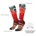 thumbnail image 4 of Rocae Pikmin Chaussettes de compression Décontractées pour Femmes Hommes Bas Contrastés, 4 of 6