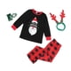 thumbnail image 5 of Conjunto de pijamas familiares navideños con cuello redondo, pantalones superiores, ropa de dormir, ropa de dormir para mujeres tholdsy HA001257-11, 5 of 7