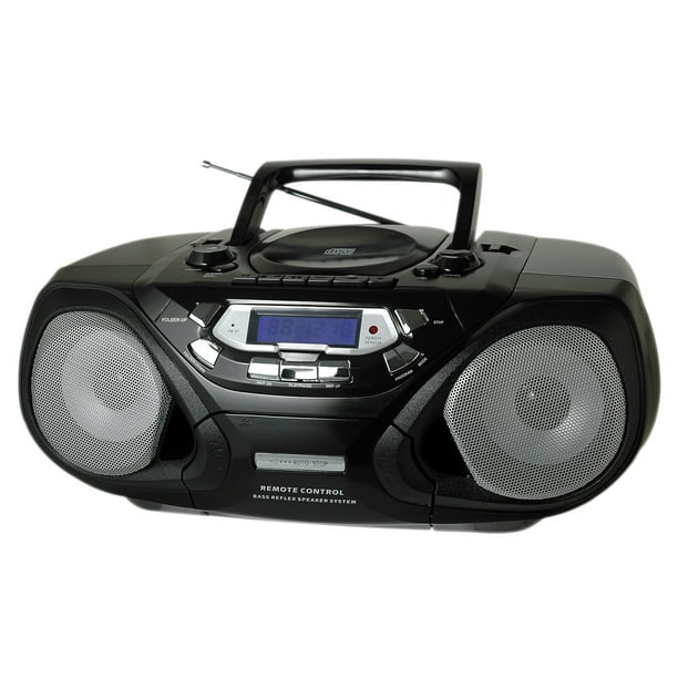 QFX AM/FM Portable Radio Cassette Player CD and USB