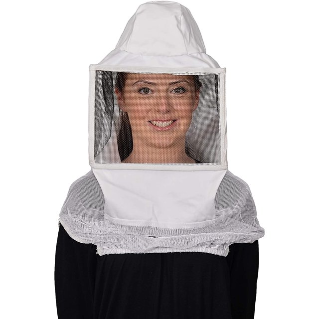 Velo de Apicultura Cuadrado Humble Bee GAHB1102212 Hecho de Polialgodón Talla Estándar Blanco Humble Bee GAHB1102212