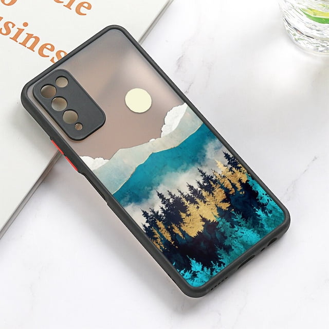 Funda mate para Huawei P40 Lite P20 Pro Nova 5T Honor 50 70 8x 9A 9X 10X Lite 50 SE P Smart 2021 Y9 Prime 2019 Fivean unisex