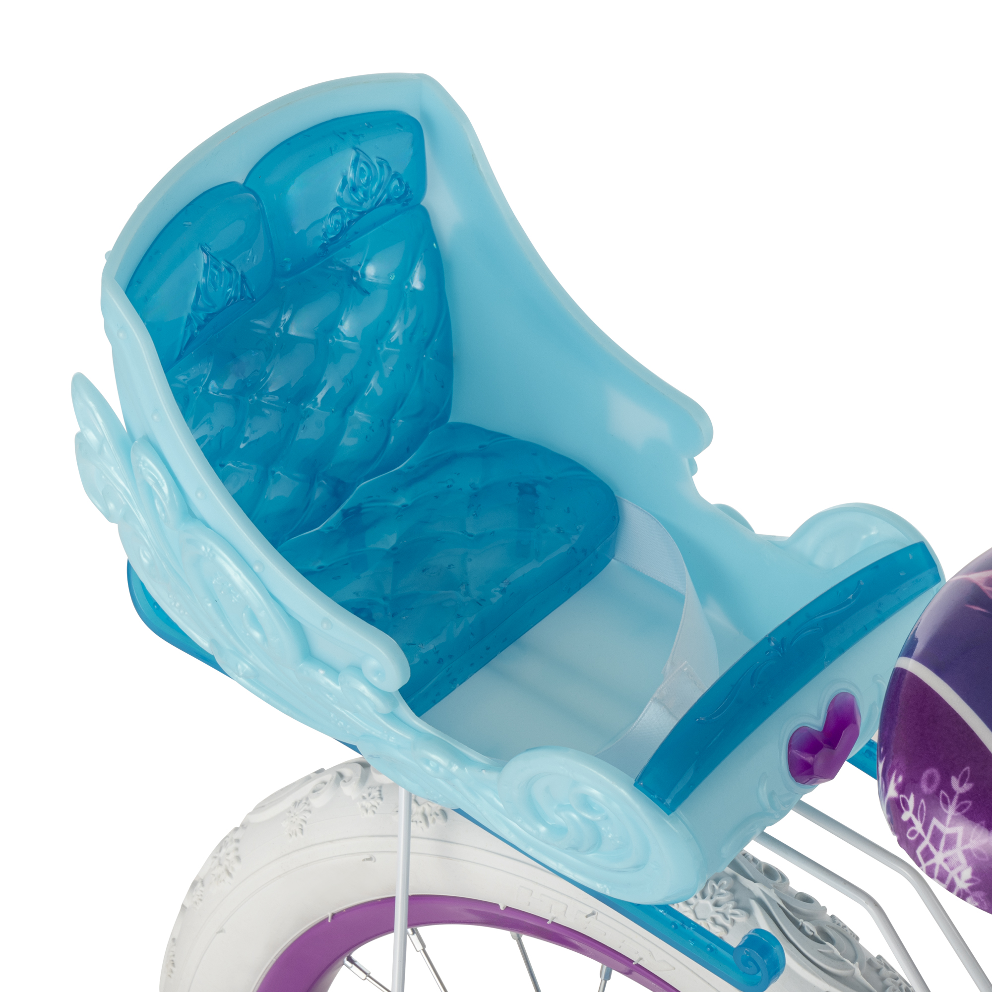 Huffy 16" Disney Frozen Kids' Bike with Sleigh Carrier photo 8