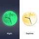 thumbnail image 1 of Reloj de Pared de Grande DIY Moderno, Calcomanía de Reloj Grande, 3D, Reloj de Pared, Decoración Extraíble de Oficina en hogar Amarillo BLESIY Reloj de pared decorativo de cuarzo, 1 of 5