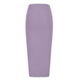 thumbnail image 6 of Mrat Athletic Skirts Ladies Women's Versatile Leisure Home Resort Beach Maxi Skirt Mini Skirt S-135 Purple L, 6 of 6