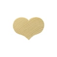 thumbnail image 1 of 10 Pcs Country Hearts 2-5/16" wide x 1-11/16" tall x 1/4" thick Our hardwood hearts are ready to paint and decorate., 1 of 1