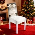 thumbnail image 3 of Cute Room Decor Christmas Dining Room Chair Covers Stretch Chair Slipcovers Protector, 3 of 6
