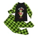 thumbnail image 2 of Conjuntos de pijamas navideños familiares a juego Grinch 2024, pijama de Grinch con parte superior y pantalones de pijama a cuadros, pijama de Grinch para niños y adultos para la familia, 8 Años, 2 of 3