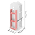thumbnail image 2 of 4 Tier Rotating Bookshelf 360° Bookcase Freestanding Storage Shelf Display Rack, 2 of 10