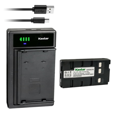 Kastar 1-Pack Battery and Smart USB Charger Replacement for Panasonic PV-L657 PV-L659 PV-L757 PV-L857 PV-S332 PV-S372 PV-S43 PV-S53 PV-S62 PV-S63 PV-S630 PV-S64 PV-S72 PV-S770A Camcorder