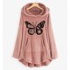 thumbnail image 2 of Sudadera con capucha y cremallera Gibobby Gorro con orejas de manga larga rosa XXL, 2 of 3