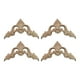 thumbnail image 1 of Molduras Decorativas Para Esquinas Sunnimix Aplique tallado en madera 10 Cm X 10 Cm X 0,8 Cm, 1 of 8