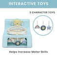 Disney Winnie the Pooh Sit N Play Portable Activity Seat for Babies by