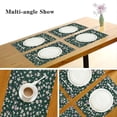 thumbnail image 3 of GZHJMY Placemats Set of 4,Wildflowers Heat-Resistant Non-Slip Double Sided Washable Kitchen Dining Table Mats for Kitchen Table Decoration, 12"x18", 3 of 6