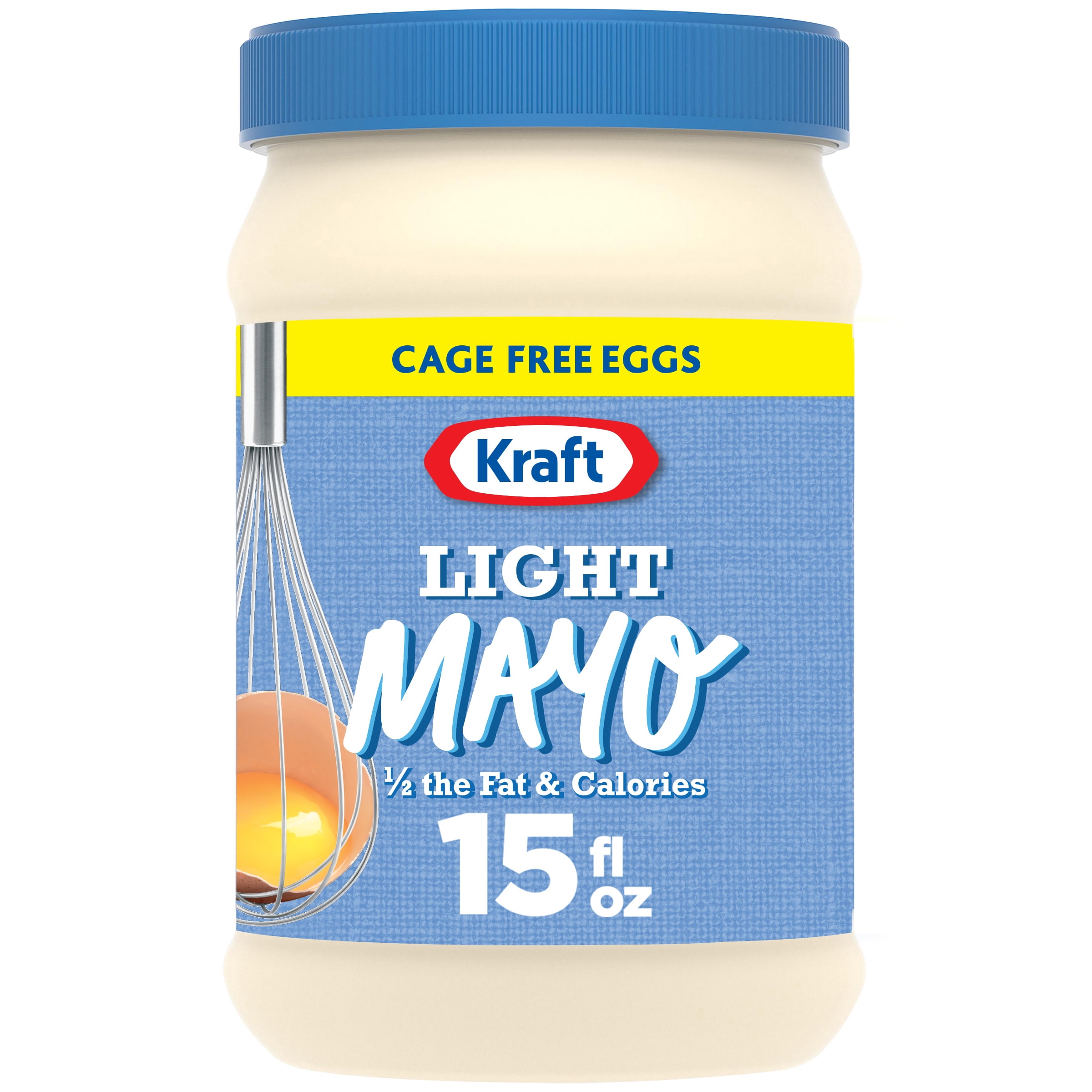 Kraft Light Mayo with 1/2 the Fat & Calories of Regular Mayonnaise, 15