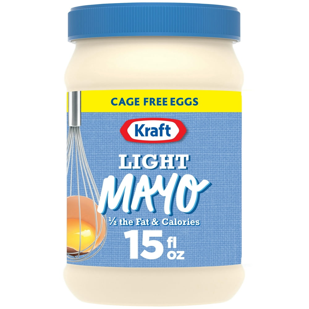 Kraft Light Mayo with 1/2 the Fat & Calories of Regular Mayonnaise, 15