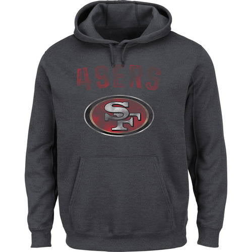 NFL San Francisco 49ers Men's Big and Tall Pullover Hooded Sweatshirt ...