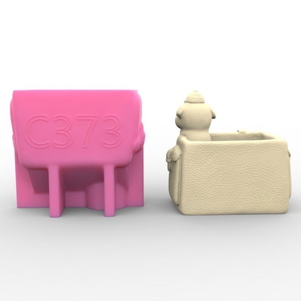 Backpack Dog Mold Flower Resin Mold Home Desktop Decoration Pen Holder Epoxy Mold Decors Plant Flower Backpack Dog Silicone Mold Planter Epoxy Resin Mold Garden Figurines Outdoor