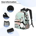 thumbnail image 5 of Lsque Cute Panda Classic Casual Backpack - Large Capacity Water-Resistant Backpack for School, Work, Travel, and Outdoor Activities, 5 of 8