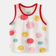 thumbnail image 5 of Zshosam Débardeurs pour Garçons Garçons Chandail de Compression Évacuant l'Humidité Sans Manches Taille 2T 3T,(Rouge Melon D\'eau 2-3 Ans), 5 of 5
