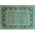 thumbnail image 1 of Ahgly Company Indoor Rectangle Oriental Light Blue Industrial Area Rugs, 2' x 3', 1 of 4