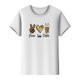 thumbnail image 4 of Mujeres Manga Corta de Verano Tops Pascua Impresa Cuello Redondo, Blusa de Moda Casual para la Primavera, 4 of 5