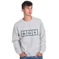 thumbnail image 5 of Ba Co N Bacon Food Science Nerd Geeky Sweatshirt for Men or Women Brisco Brands L, 5 of 6
