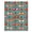 Red, Pattern 7, variant on ODIKA 4' x 6' Machine Washable Non-Slip Area Rug, graphic print High Traffic Rug, Red, 934501