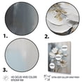 thumbnail image 3 of DESIGN ART Designart "Melodies Of Daisy White And Gold" Floral Daisy Canvas Prints 24 in. wide x 32 in. high, 3 of 5